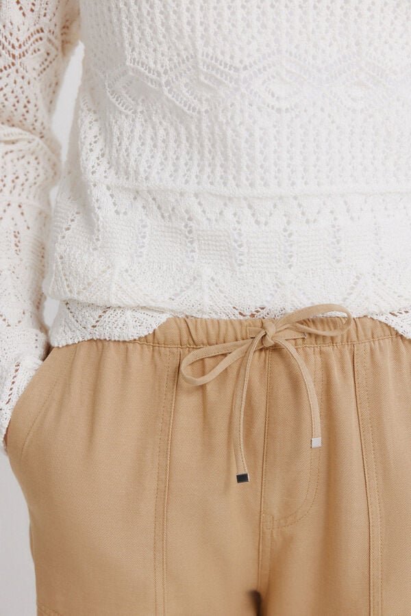 Springfield Jogger trousers nude