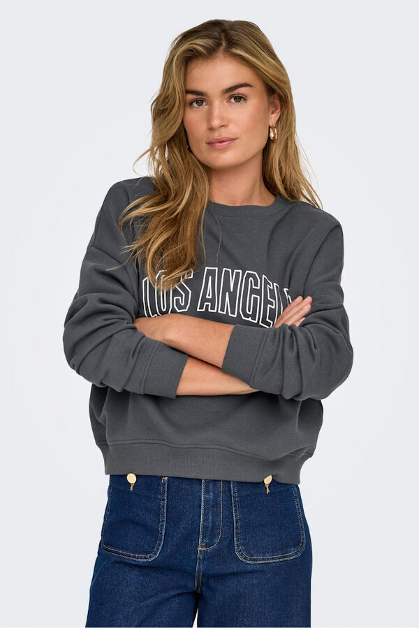 Only Round neck sweatshirt blue