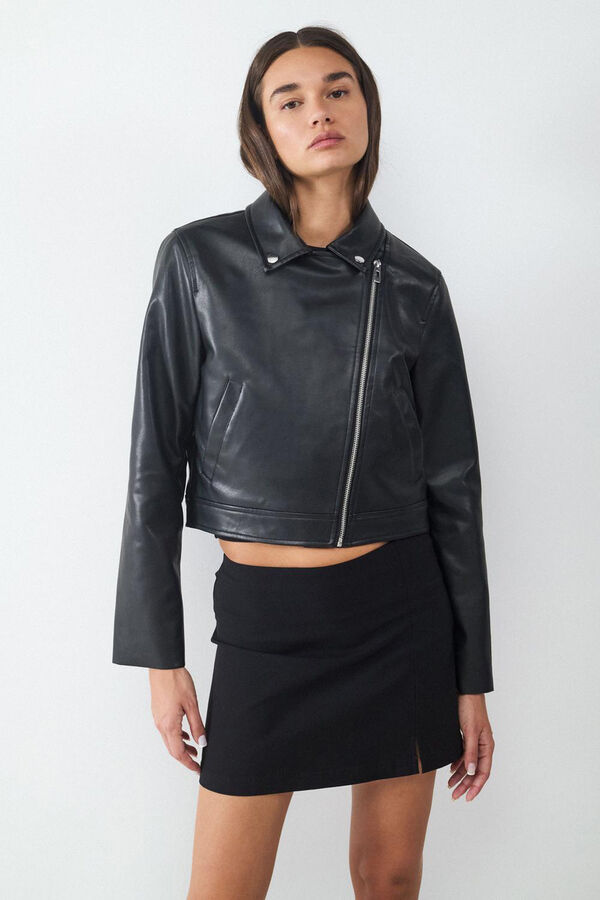 Balmohk Biker jacket black