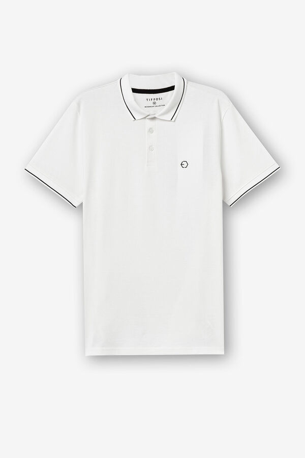 Springfield Piqué Polo Shirt white