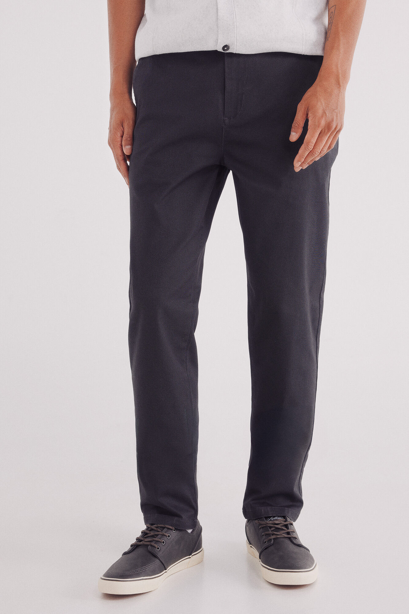 Springfield Slim fit micro-printed chinos pants
