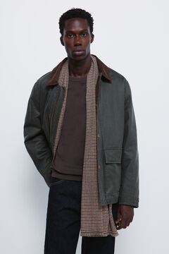 Springfield Kratka parka jakna sa somot kragna