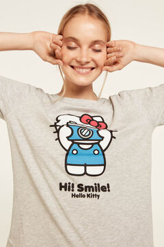 Springfield T-shirt Hello Kitty cinza