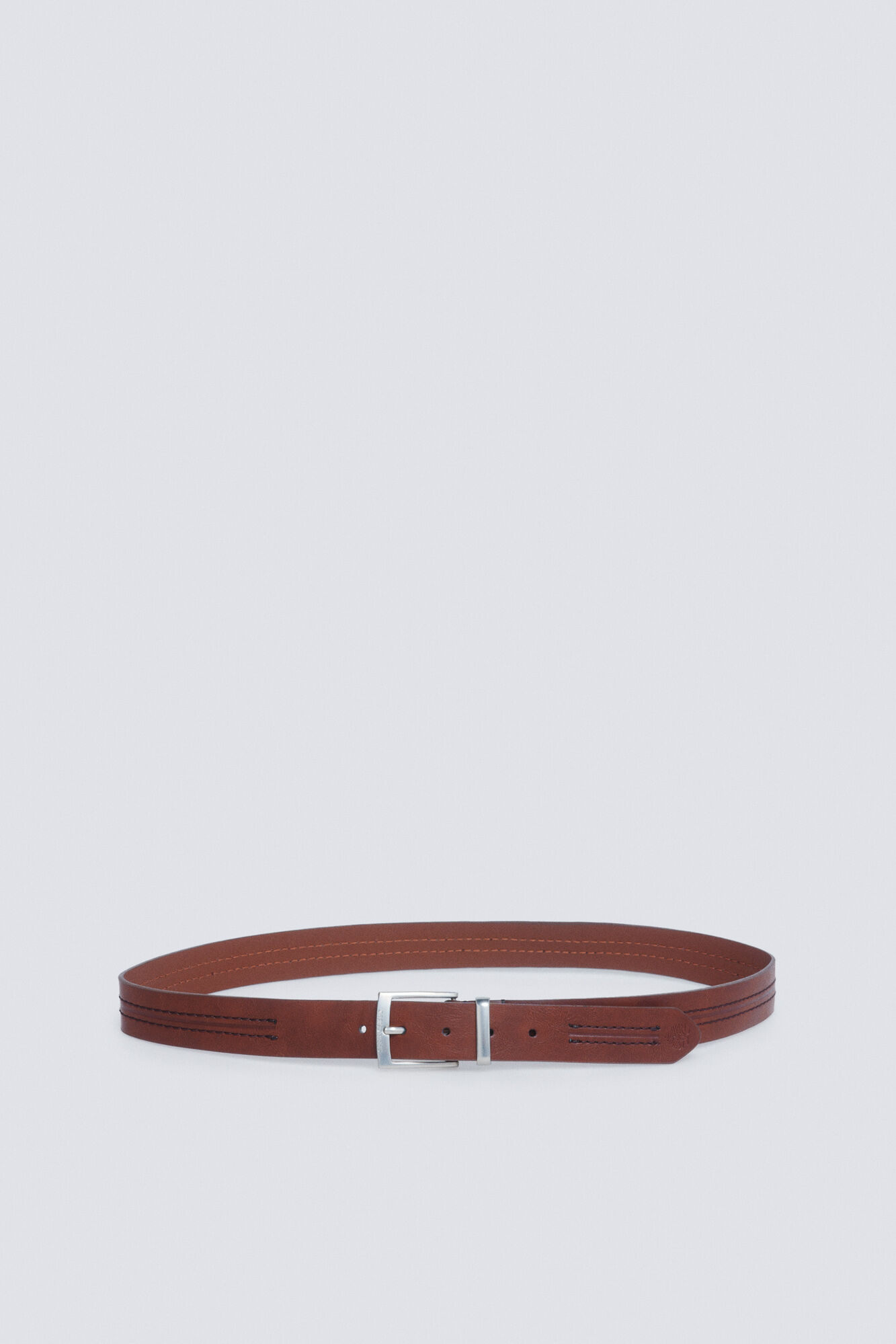 Springfield Cintur&oacute;n efecto piel pespuntes centrales