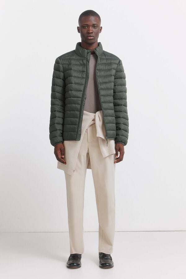 Springfield Puffer jacket beige