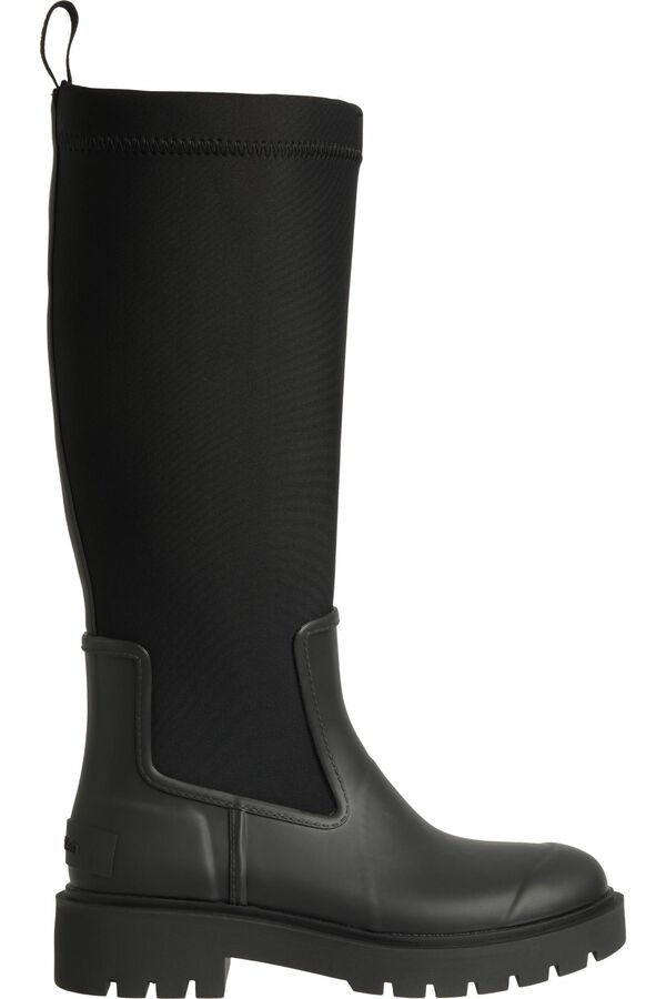 Calvin Klein Botas de chuva de neoprene CK preto