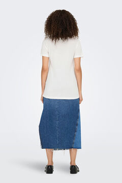 JDY Camiseta manga corta lurex