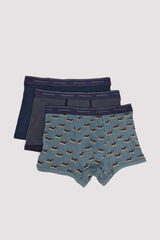 Springfield 3-pack boxers green