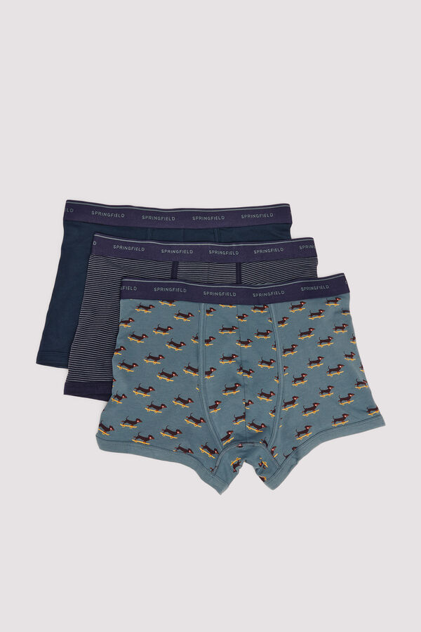 Springfield 3-pack boxers green
