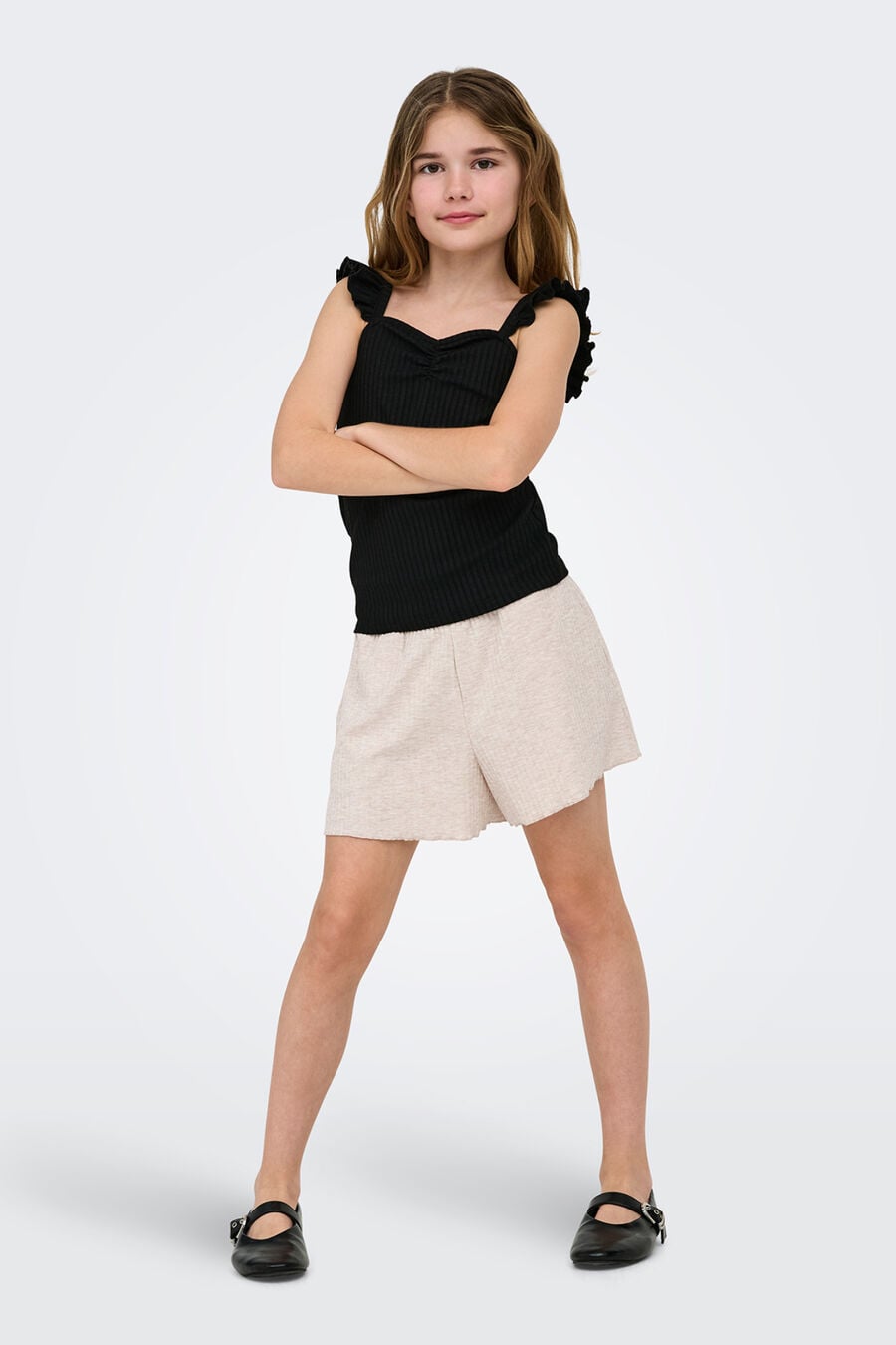 Shorts con cintura elástica