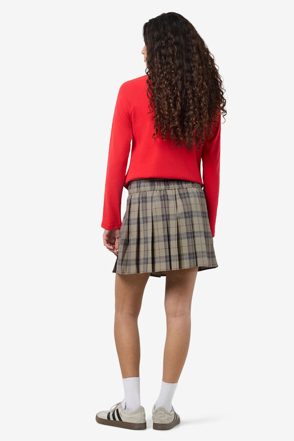 Noisy May collage miniskirt grey