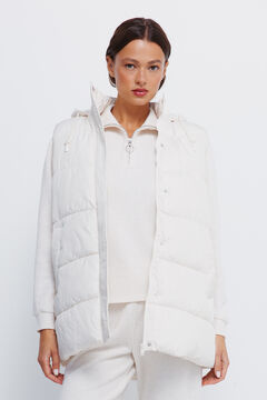 Springfield Colete com capuz em poli&eacute;ster reciclado