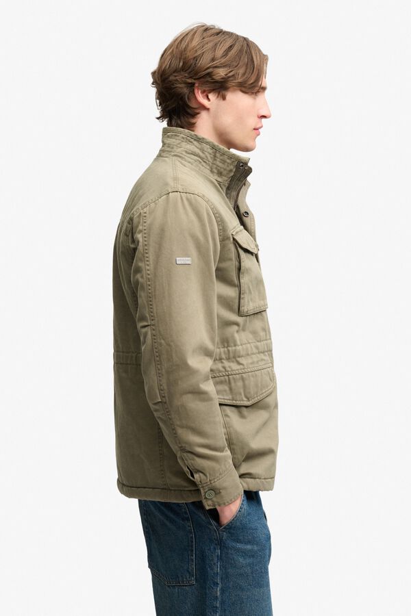 Superdry Casaco militar bege