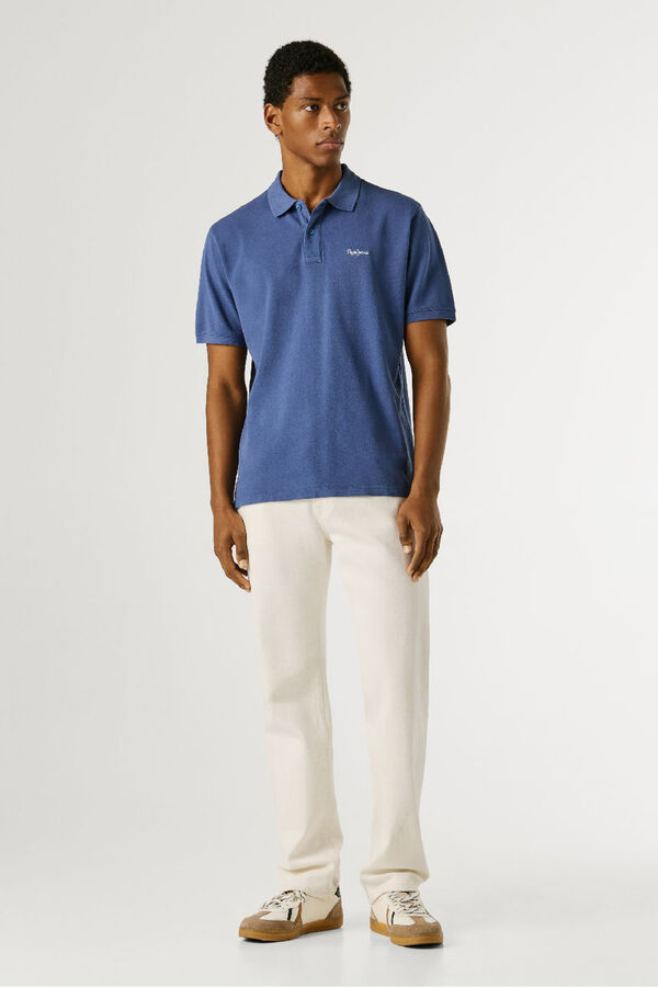 Pepe Jeans Short sleeve polo shirt blue