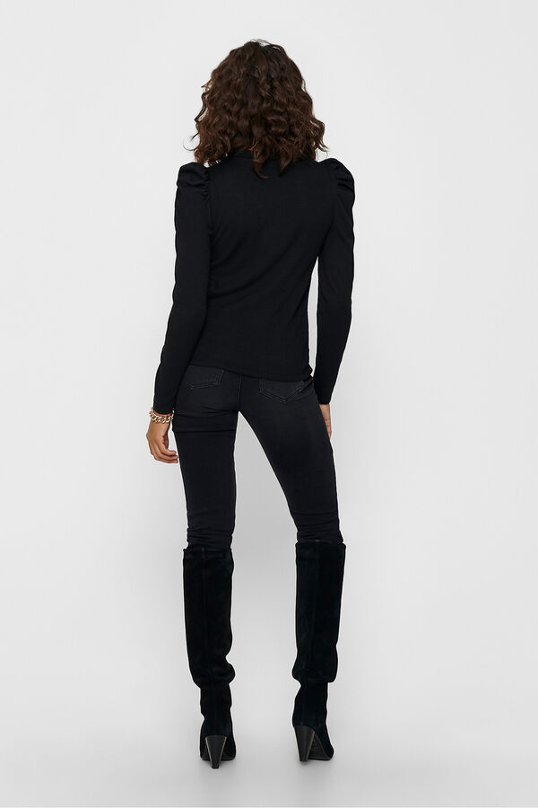 JDY Long sleeve T-shirt black