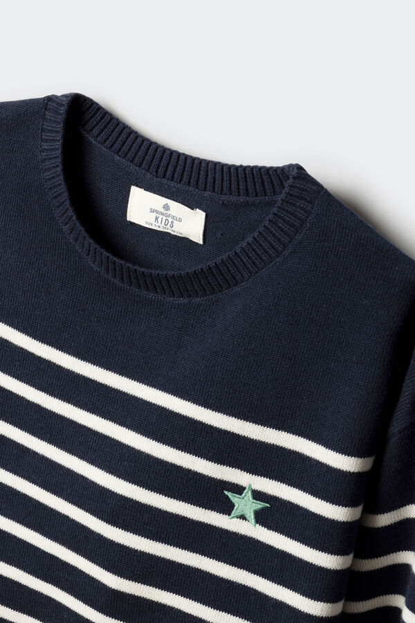 Springfield Kids Suéter de marinheiro para menina azul