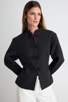 Trendyol Americana corta con corchetes