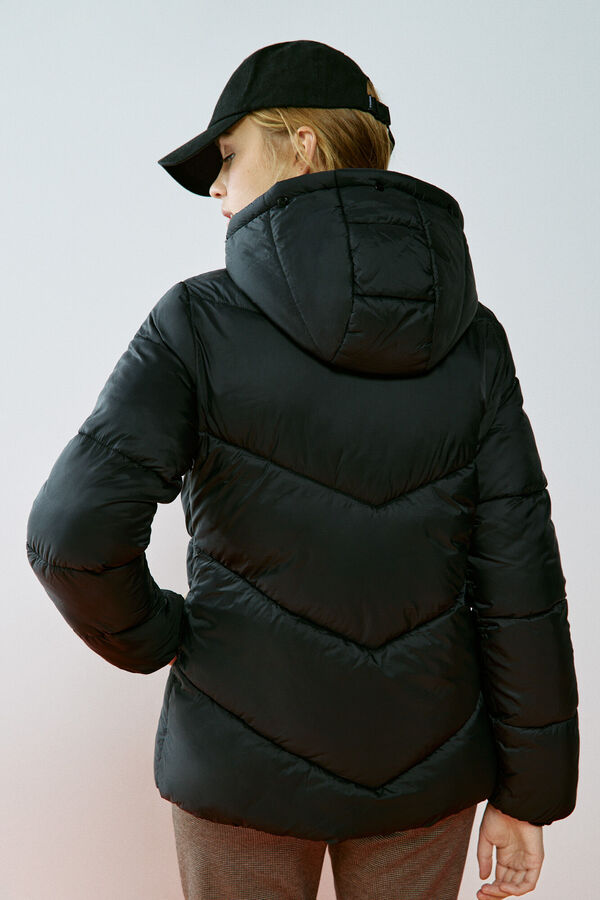 Springfield Water-repellent Sorona Aura puffer jacket black