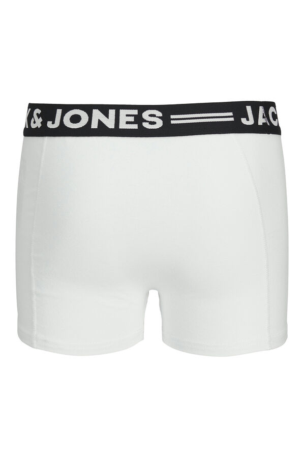 Jack & Jones Junior Pack 3 boxers cinzento