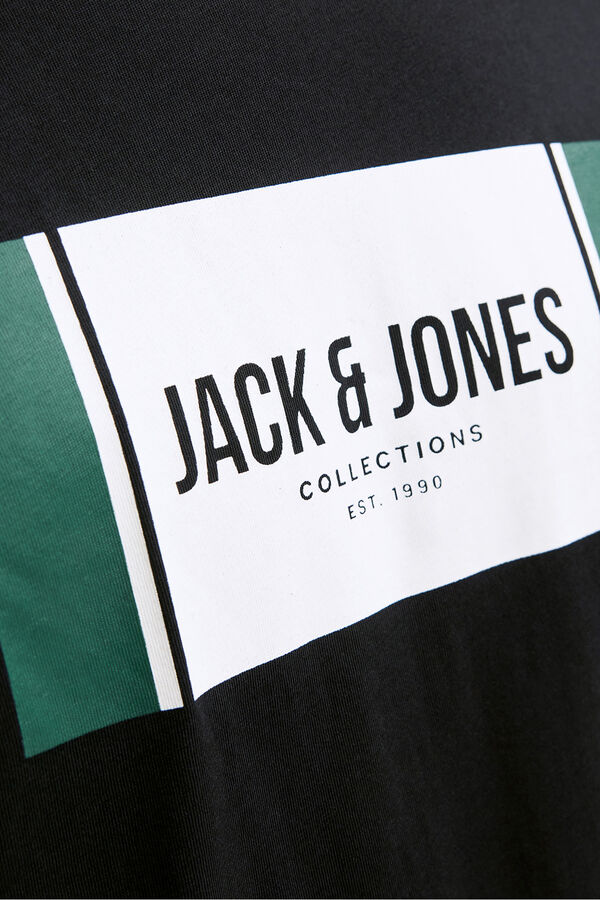 Jack & Jones PLUS Regular fit PLUS T-shirt Crna