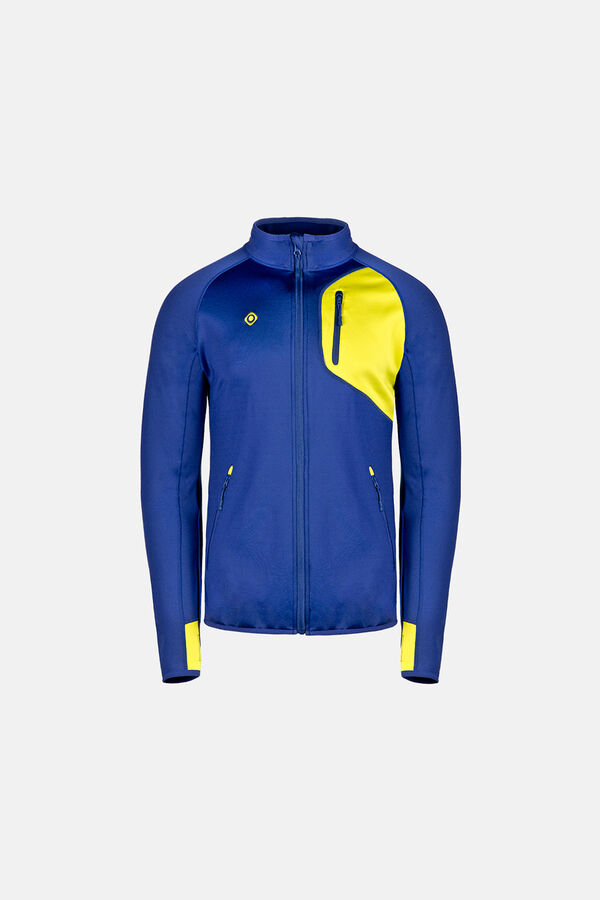 Springfield Ebro fleece liner jacket with zip  bleu