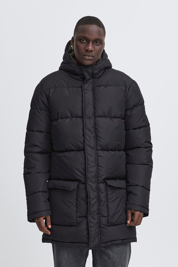 Blend Jaqueta Parka Longa    preto