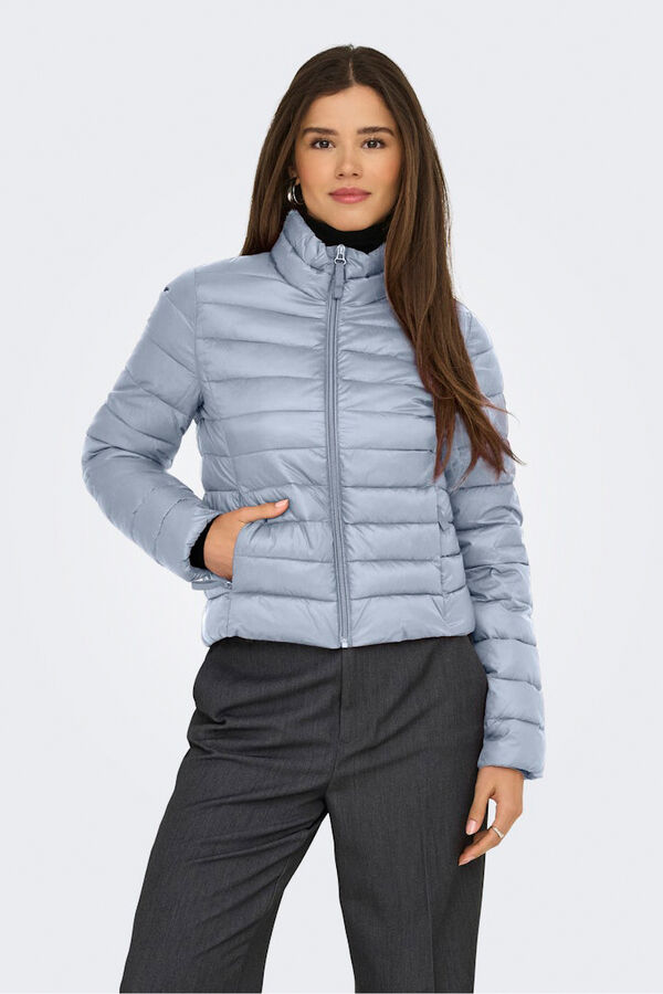 Only Quilted jacket with zip fastening Plava