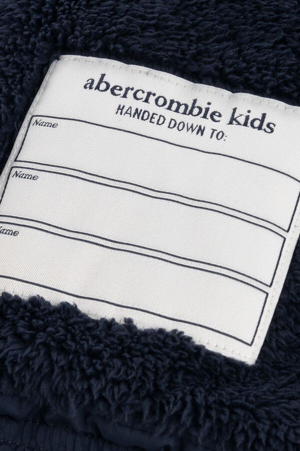 Abercrombie Kids Medium-weight puffer gilet blue