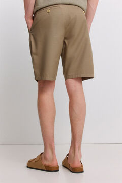 Springfield Wide & relaxed fit technical Bermuda shorts