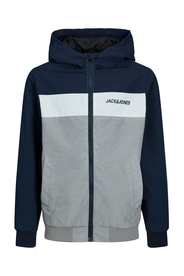 Jack & Jones Junior Waterproof bomber jacket Plava