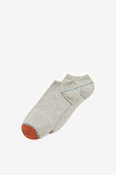 Springfield Contrast ankle socks gray