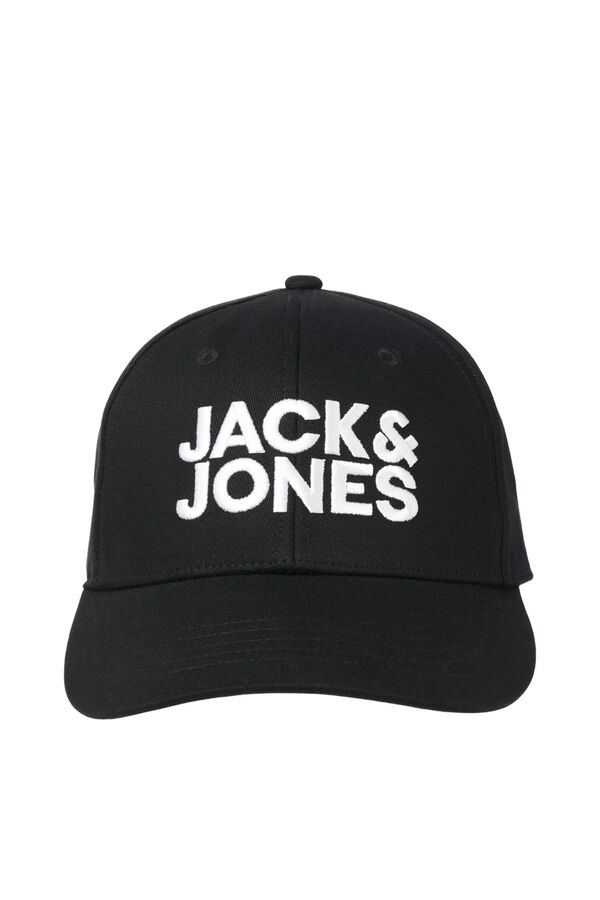 Jack & Jones Bon&eacute; com logo XL preto