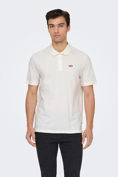 Only & Sons Poloshirt mit Frontdetail