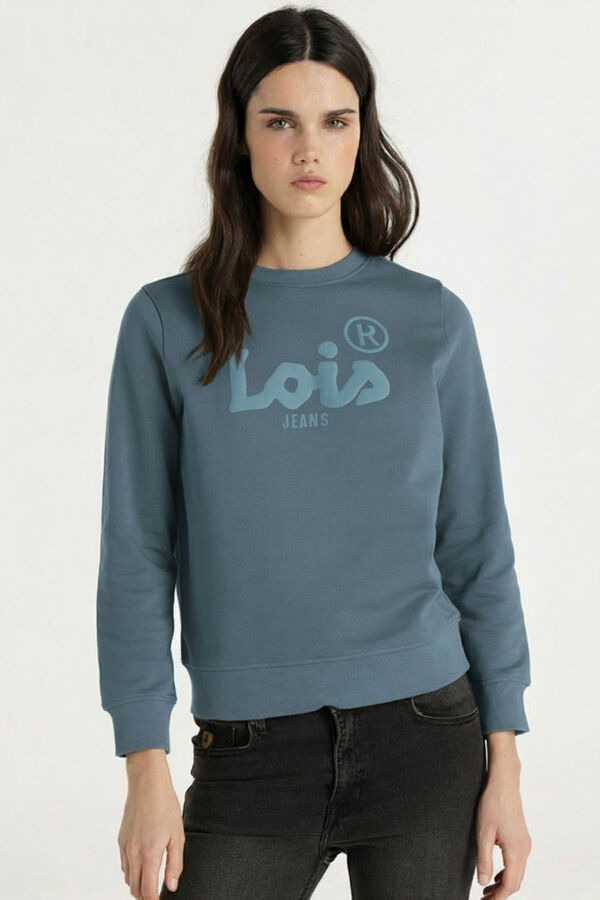 Lois  Crew Neck Sweatshirt blue