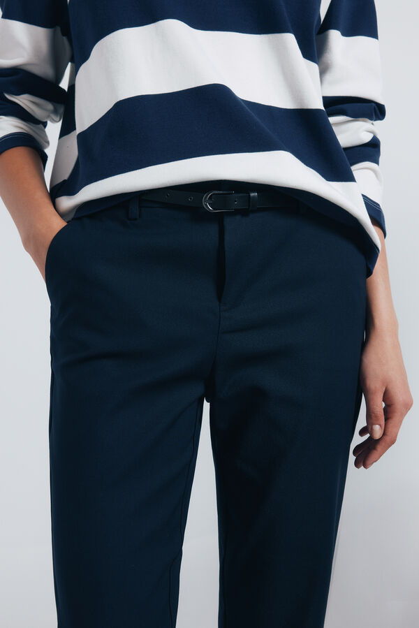 Springfield Straight chinos blue