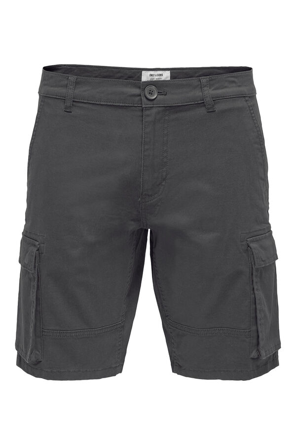 Only & Sons Cargo Bermuda shorts grey