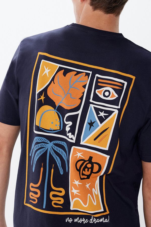 Springfield No more T-shirt blue