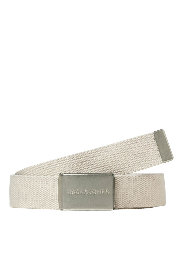 Jack & Jones Cintur&oacute;n pasador beige