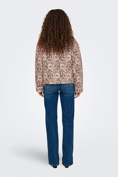 Only Chaqueta acolchada estampada