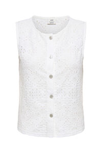 JDY Top mit Lochspitze