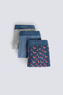Springfield Pack of 3 watermelon print boxers