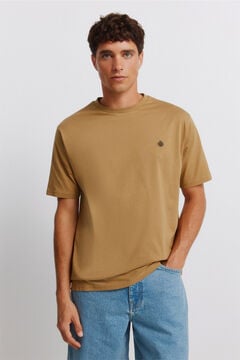 Springfield T-shirt b&aacute;sica com logo Springfield