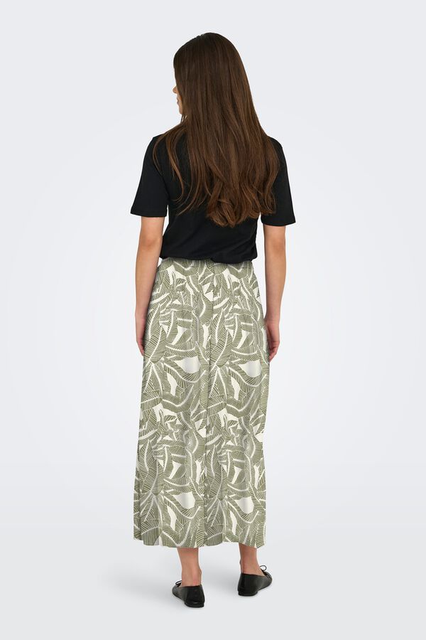 Only Midi skirt printed