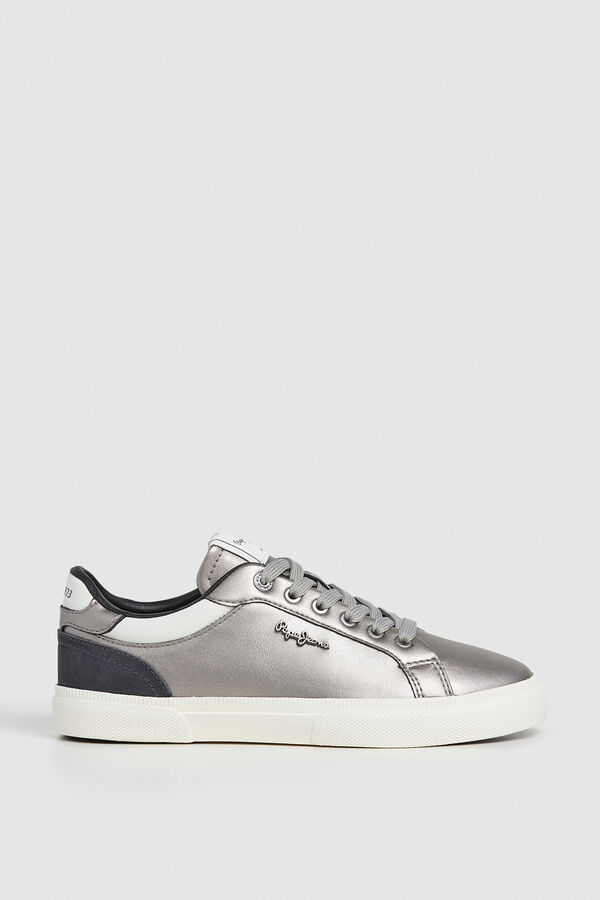 Pepe Jeans Classic Metallic Sneakers Siva