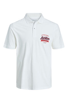 Springfield Poloshirt Standard Fit blanco