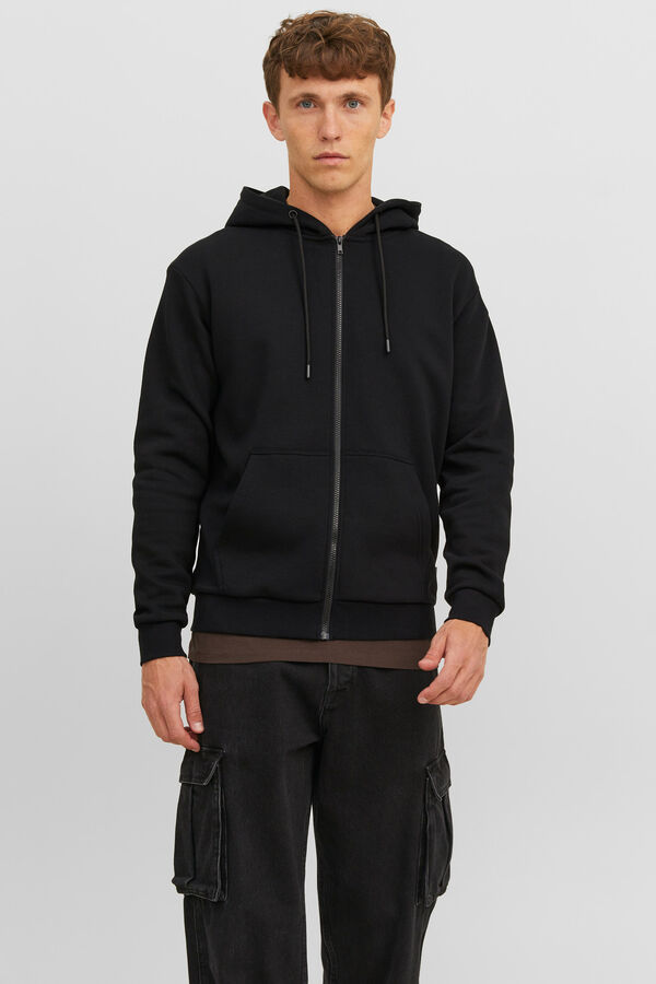 Jack & Jones Sudadera regular fit negro