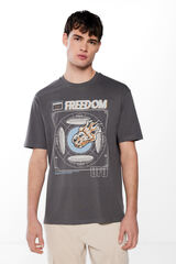 Springfield Freedom póló szürke