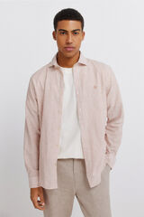 Springfield Linen shirt red