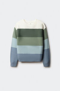 Springfield Kids Džemper za devojčice na pruge