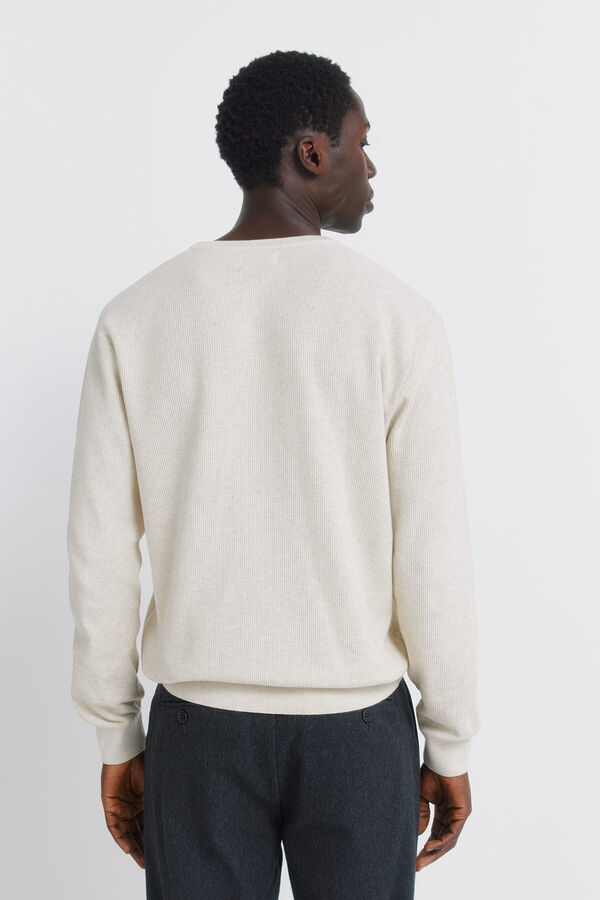 Springfield basic structured jersey grey